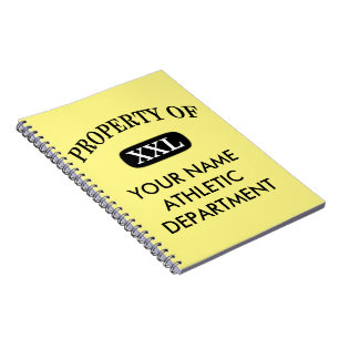 Carnet Propriété de XXL Votre nom