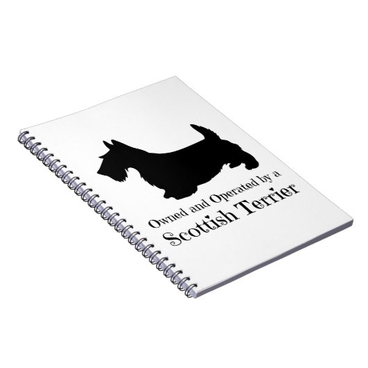 Carnet Propriété et exploitation d'un Terrier écossais - (Côté Droit)