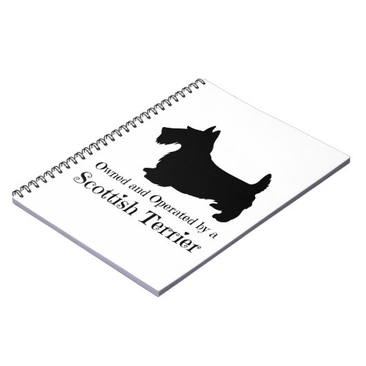 Carnet Propriété et exploitation d'un Terrier écossais -  (Côté gauche)