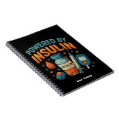 Carnet Propulsé par Insuline Diabète Sensibilisation Cita (Côté Droit)