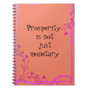 Carnet Prospérité