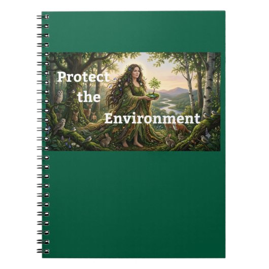 Carnet Protéger l'environnement (Devant)