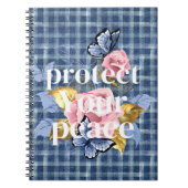 Carnet Protégez votre paix (Devant)