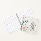 Carnet Proverbes 31:25 Elle est habillée de force (Intérieur)