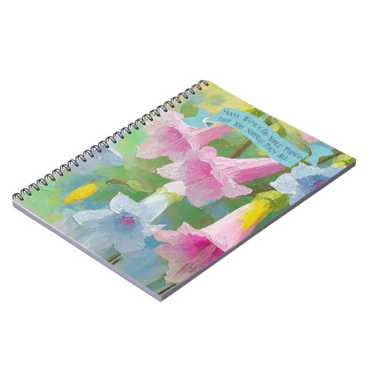 Carnet Proverbes 31:29 Versets Écritures Versets Fleurs F (Côté gauche)