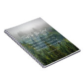 Carnet Proverbes 3:5-6 Confiance dans le Seigneur (Côté Droit)