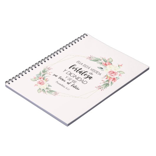Carnet proverbios 31 25 Libreta con espiral (Côté gauche)