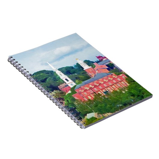 Carnet Providence RI Skyline (Côté Droit)