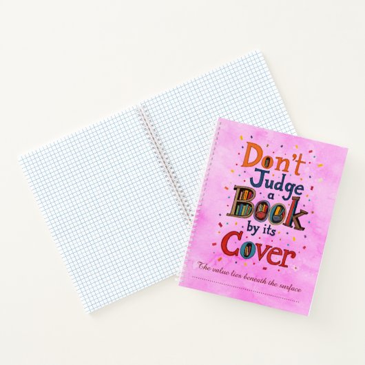 Carnet Provoquant profondément et profondément la pensée (Intérieur)