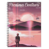 Carnet Proxima Centauri Science-fiction croiseur terrestr (Devant)