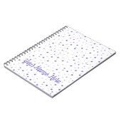 Carnet Prune de Sucre Blanc (Côté gauche)