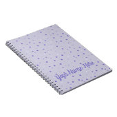 Carnet Prune de Sucre Violet (Côté Droit)