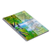 Carnet Psaume1:1-3 Béni est l'homme chrétien (Côté Droit)