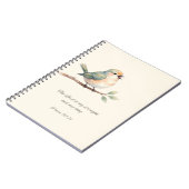 Carnet Psaume 118:14 avec Bird Notebook (Côté gauche)