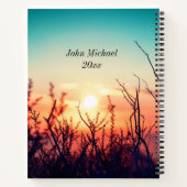 Carnet Psaume 143:8 Parole de ton amour indéfectible leve (Dos)