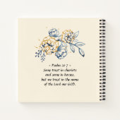 Carnet Psaume 20:6 L'Éternel donne VICTOIRE à Son Oint (Dos)