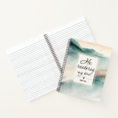 Carnet Psaume 23"4 Il Restaure Mon Âme Personnalisé (Intérieur)