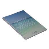 Carnet Psaume 23 Le Seigneur est Mon Pasteur (Côté Droit)