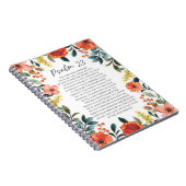 Carnet Psaume 23 NKJV Le Seigneur est Mon Pasteur (Côté Droit)