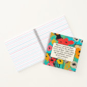 Carnet Psaume 25 14 Aimants de Dieu Bible Verse Chrétien (Intérieur)