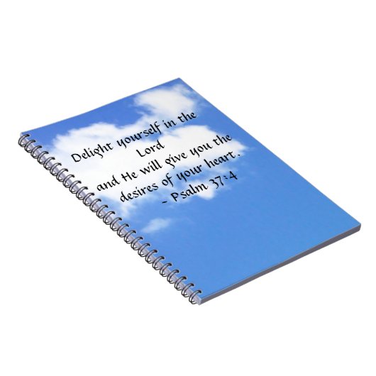 Carnet Psaume 37:4 (Côté Droit)