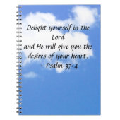 Carnet Psaume 37:4 (Devant)