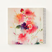 Carnet Psaume 37:4 Plaisir dans l'Eternel Floral (Dos)