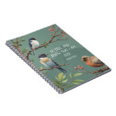 Carnet Psaume 46:10 Bible chrétienne Verse Image (Côté Droit)