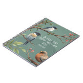 Carnet Psaume 46:10 Bible chrétienne Verse Image (Côté gauche)