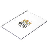 Carnet Psaume 46_5 Typographie chrétienne Vector (Côté gauche)