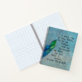 Carnet Psaume 91:2 KJV Bible Verse (Intérieur)