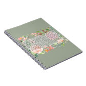 Carnet Psaume 91 aquarelle écriture art (Côté Droit)