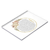 Carnet Psaume 91 NKJV (Côté gauche)