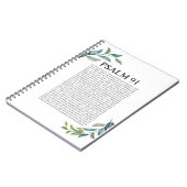 Carnet Psaume 91 NKJV (Côté gauche)