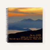 Carnet Psaumes 33:18 Inspirational (Devant)