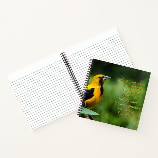 Carnet Psaumes 55:22 Inspirationnel (Intérieur)