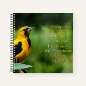 Carnet Psaumes 55:22 Inspirationnel (Devant)