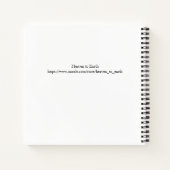 Carnet Psaumes 55:22 Inspirationnel (Dos)