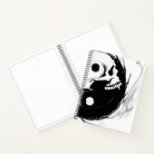 Carnet Pseuse crânienne Yin-Yang (Intérieur)