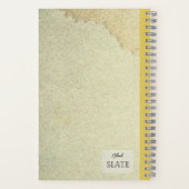 Carnet Psilostrophe Jaune Sparsiflora Comp personnalisé (Verso)