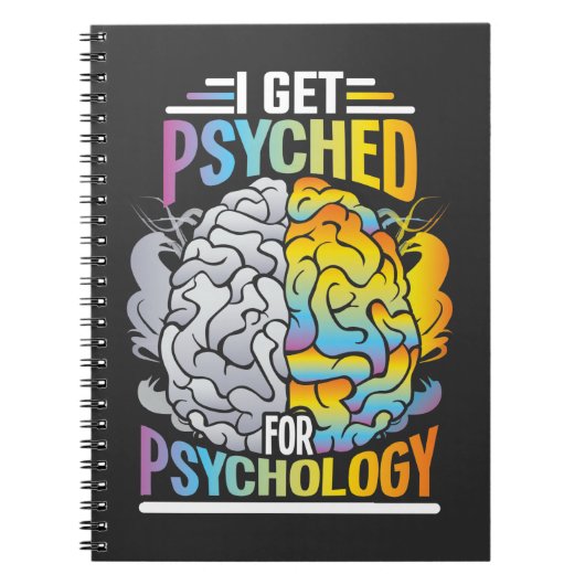 Carnet Psyched For Psychology Major Psychiatrist Étudiant (Devant)