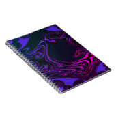 Carnet Psychedelic Fractal Spiral Notebook (Côté Droit)