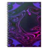 Carnet Psychedelic Fractal Spiral Notebook (Devant)