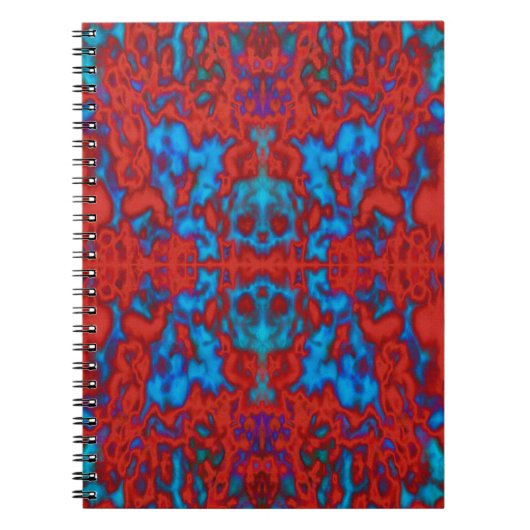 Carnet Psychédélic kaleidoscope (Devant)