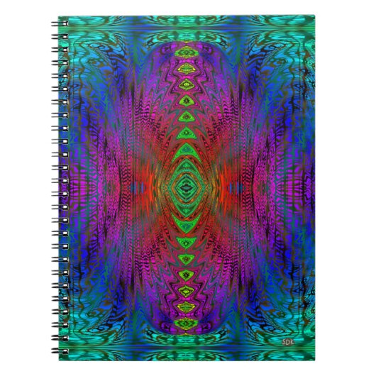 Carnet Psychedelic Time Warp par SD. Kelley (Devant)