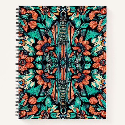 Carnet Psychédélique hawaïenne (Devant)