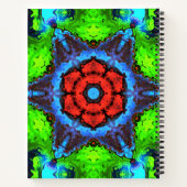 Carnet psychédélique hippie (Dos)