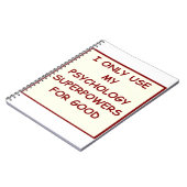 Carnet psychologue de paychology (Côté gauche)