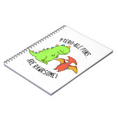 Carnet Ptero-ble Puns Sont Drôles et Démentiels Pun de Di (Côté gauche)