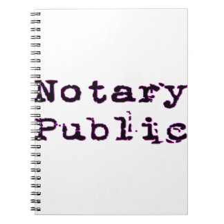 Carnet  Public notaire